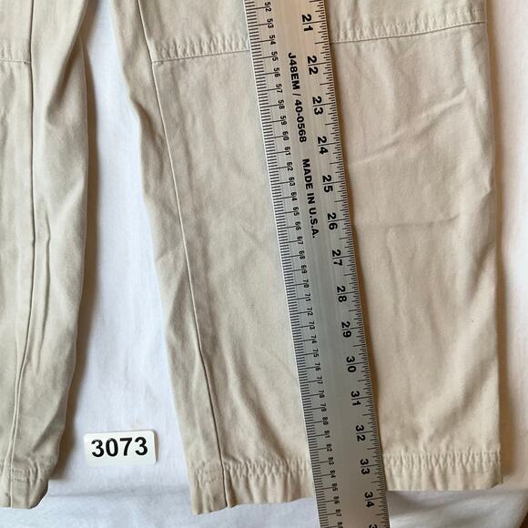 Bugle Boy Boy’s Khaki Pants size 10, Natural Tan, Ripped Hem - Picture 3 of 12